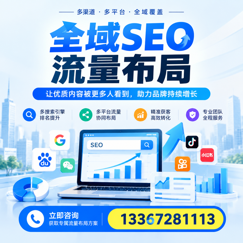 全域SEO流量布局工具推荐：淄博企业的选择清单